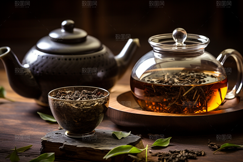 茶叶清明谷雨春茶摄影图
