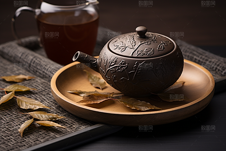 茶叶茶山清明谷雨摄影图