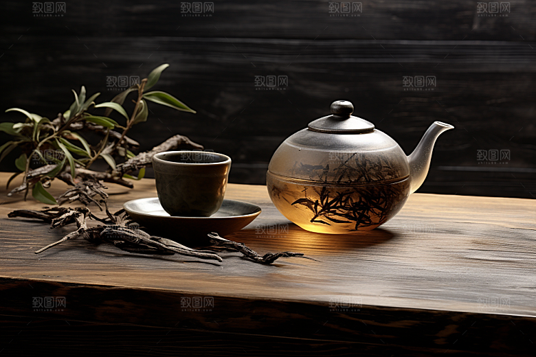 茶叶春季自然摄影图