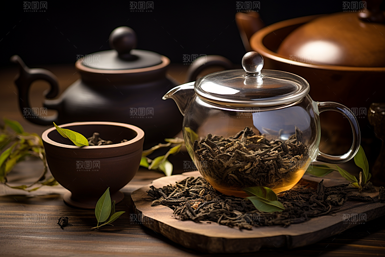 茶叶茶山新茶摄影图