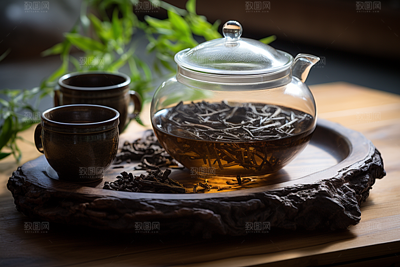 茶叶春季自然摄影图