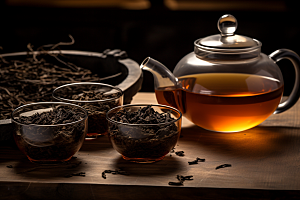 茶叶春季茶园摄影图