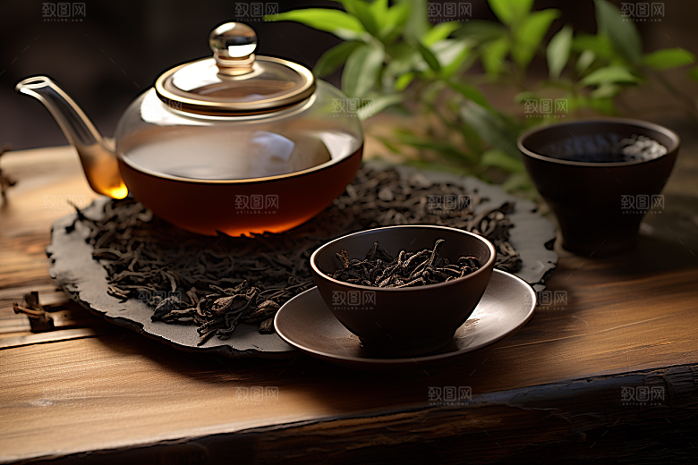 茶叶春茶新茶摄影图