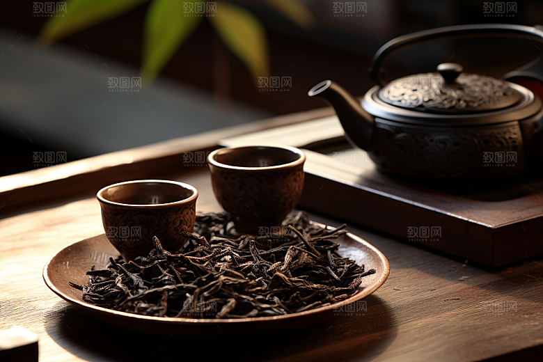 茶叶春季雨前龙井摄影图