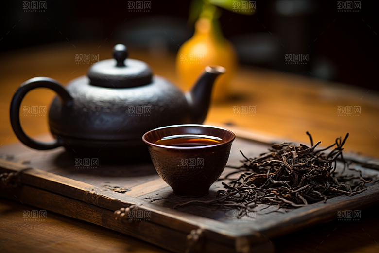 茶叶春茶新茶摄影图