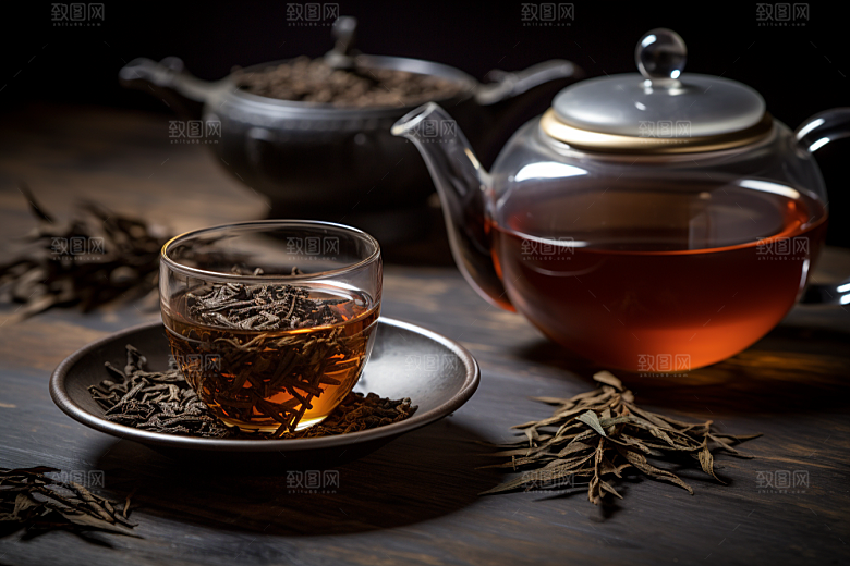茶叶新茶采茶摄影图