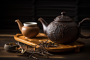 茶叶新茶高清摄影图