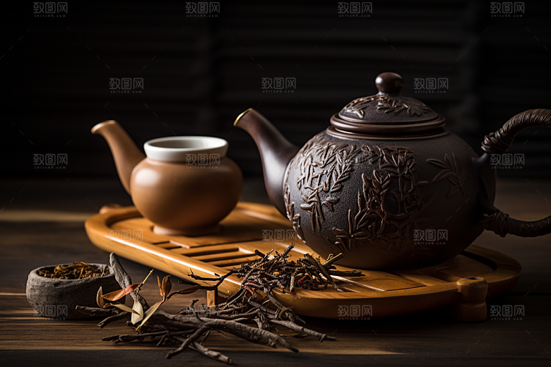 茶叶新茶高清摄影图