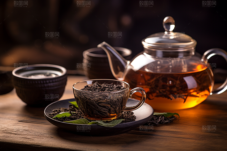 茶叶春季自然摄影图