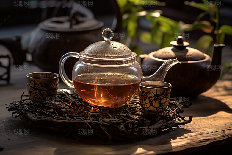 茶叶春天茶园摄影图