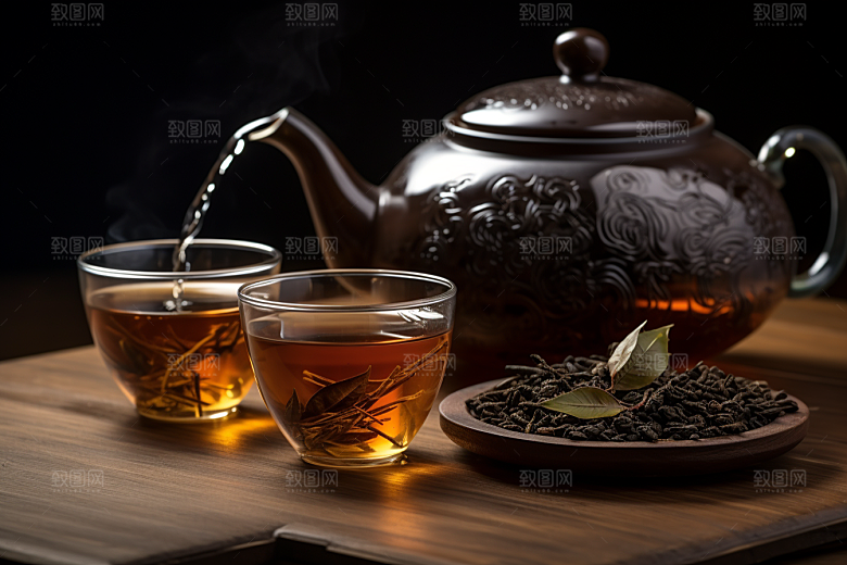 茶叶春天新茶摄影图