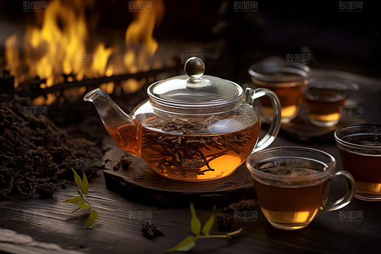 茶叶春天春茶摄影图