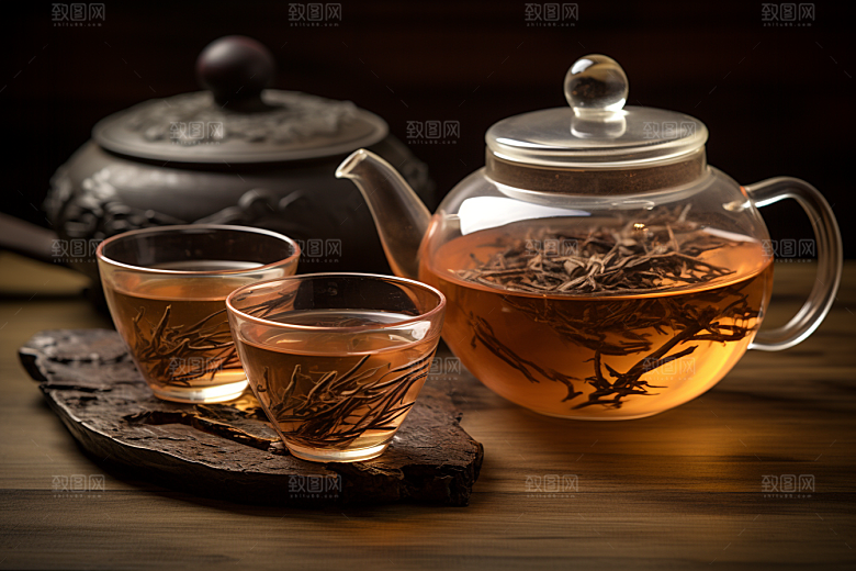 茶叶春季春茶摄影图