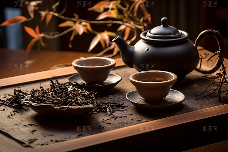 茶叶新茶清明谷雨摄影图