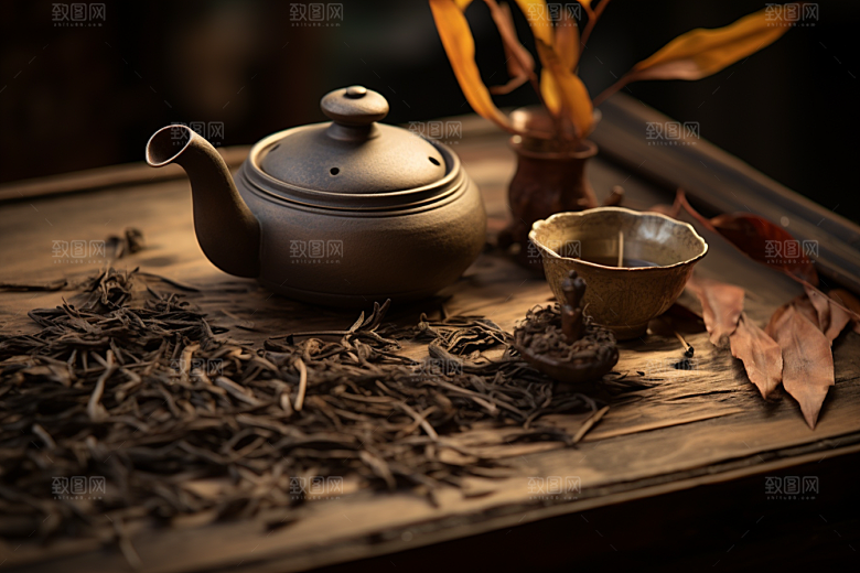 茶叶高清采茶摄影图