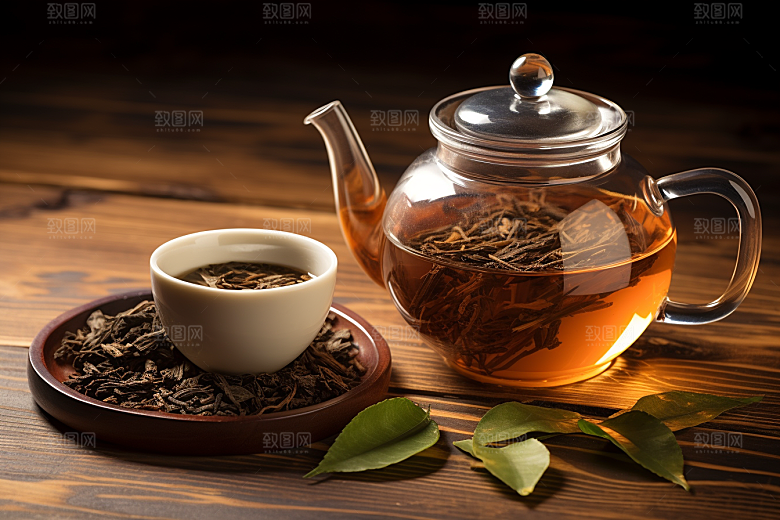 茶叶新茶清明谷雨摄影图