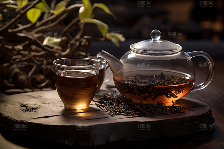 茶叶茶园自然摄影图