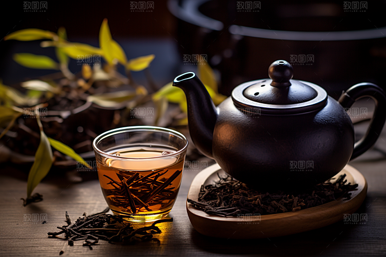 茶叶春天清明谷雨摄影图