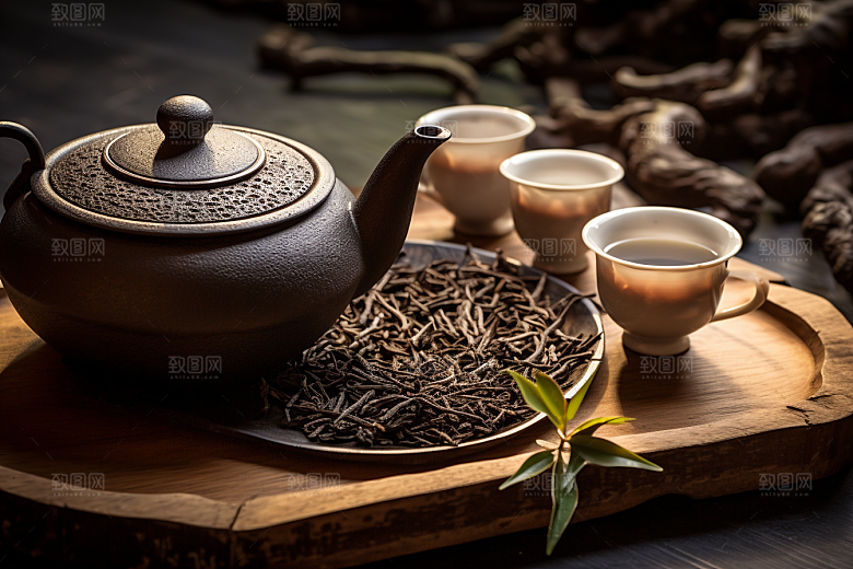 茶叶茶山春天摄影图