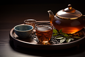 茶叶茶园高清摄影图