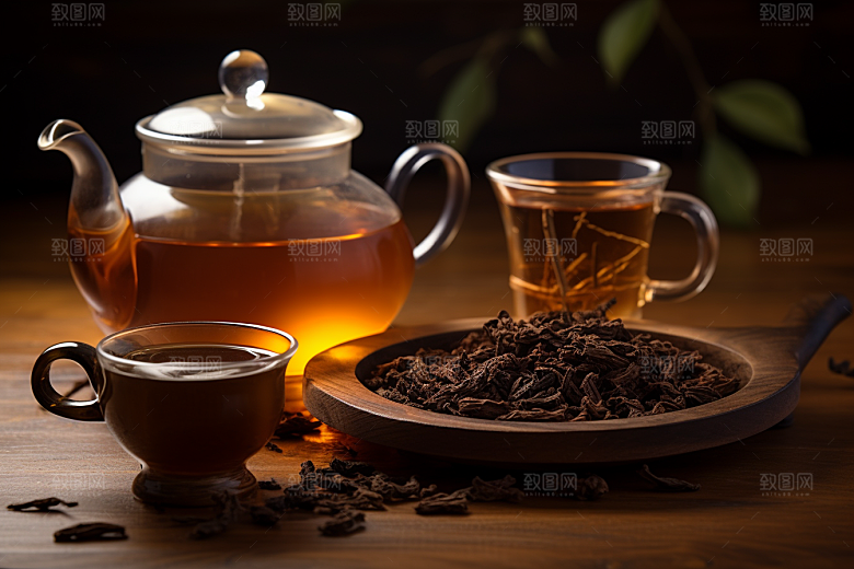 茶叶茶山春天摄影图