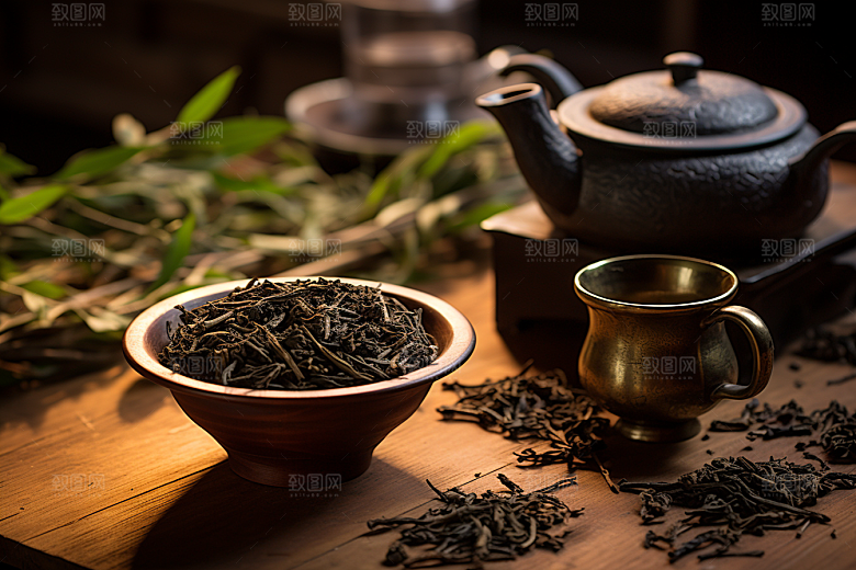 茶叶春茶春天摄影图