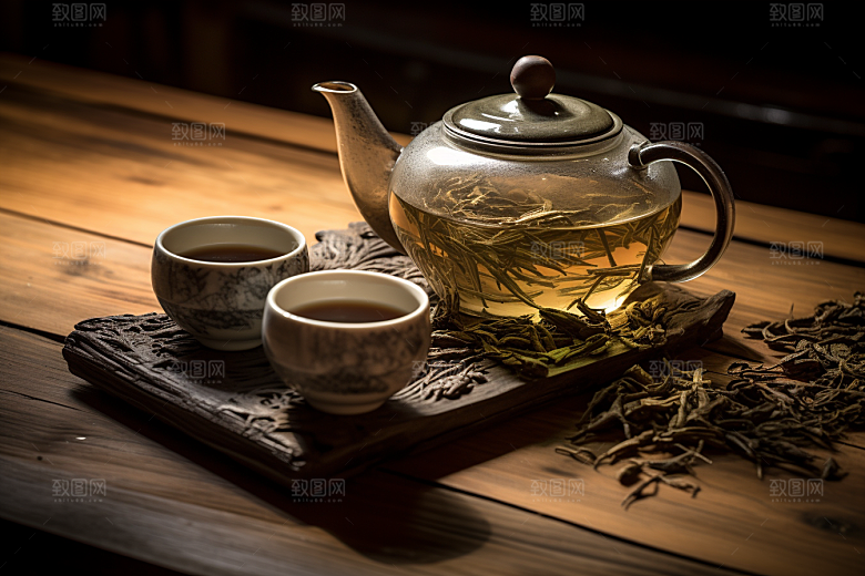茶叶春天春季摄影图
