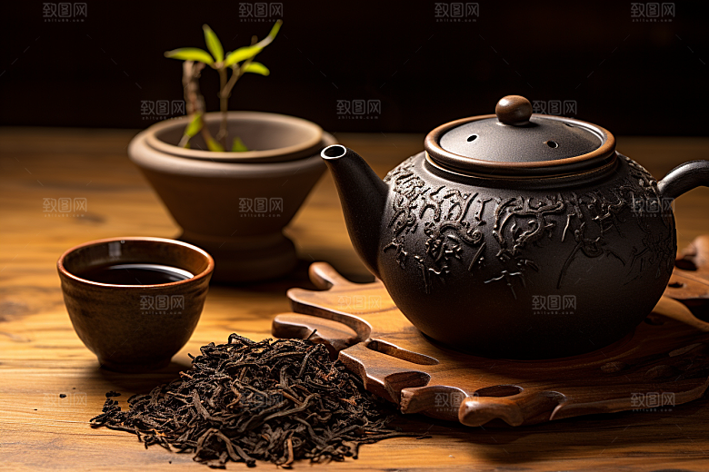茶叶茶树自然摄影图