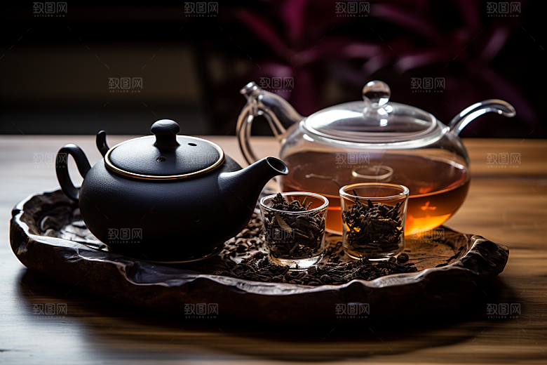 茶叶春天茶树摄影图