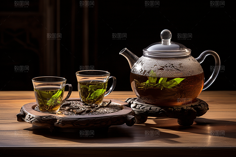 茶叶茶园清明谷雨摄影图