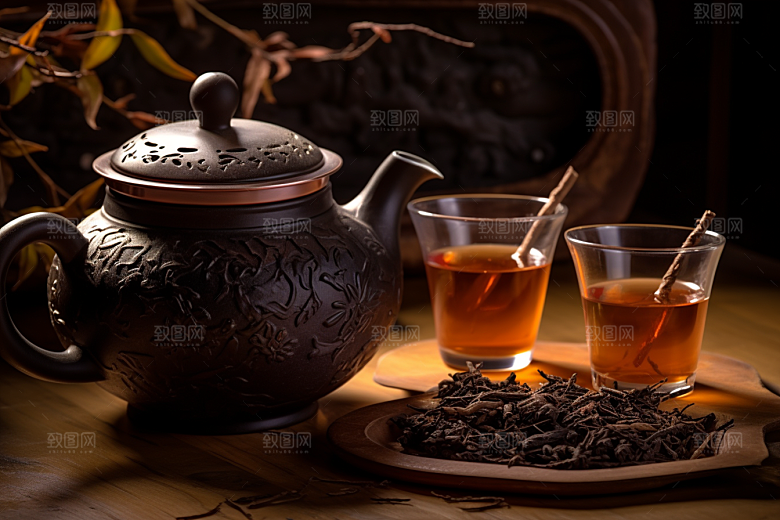 茶叶新茶清明谷雨摄影图