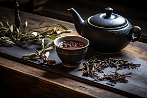 茶叶茶山高清摄影图