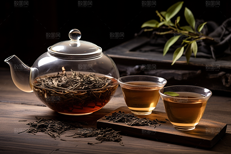 茶叶春季清新摄影图