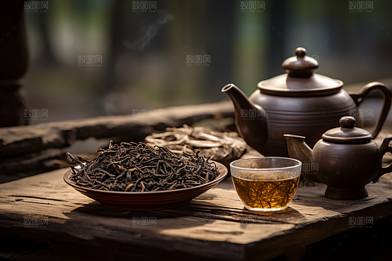 茶叶高清春茶摄影图