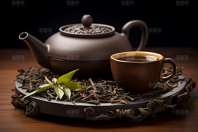 茶叶茶树采茶摄影图