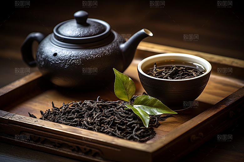茶叶高清采茶摄影图