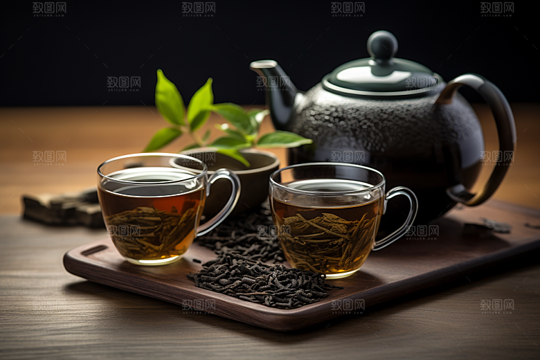 茶叶茶园清明谷雨摄影图
