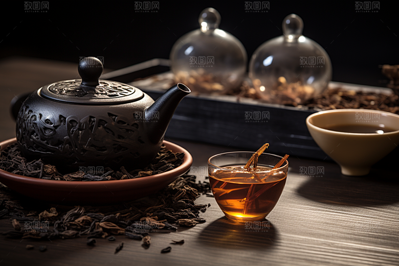 茶叶春茶新茶摄影图
