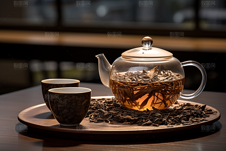 茶叶新茶春季摄影图