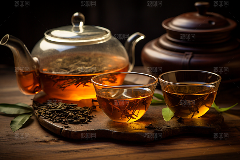 茶叶茶山春天摄影图
