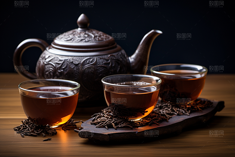 茶叶茶园自然摄影图