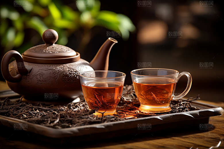 茶叶高清春茶摄影图