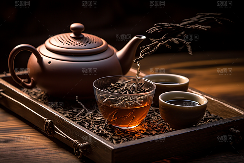 茶叶新茶清明谷雨摄影图