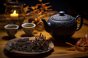 茶叶春天茶树摄影图