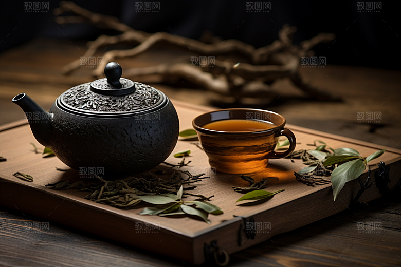 茶叶春季新茶摄影图