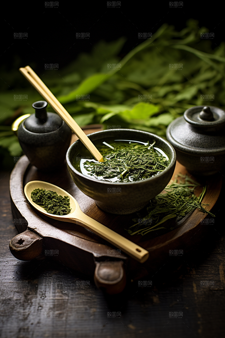 茶叶茶园清明谷雨摄影图