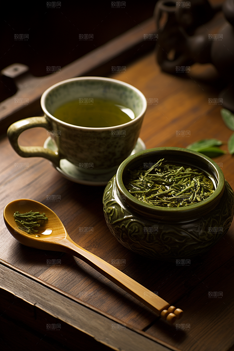 茶叶茶树自然摄影图