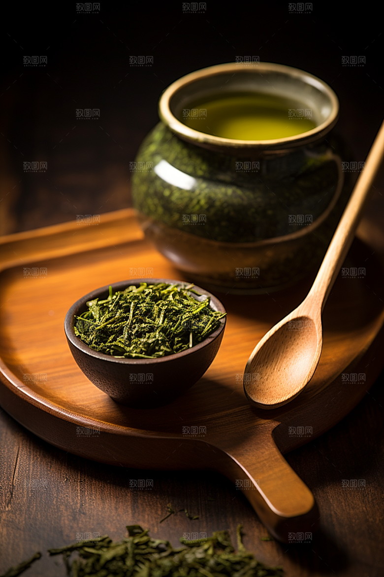 茶叶春天春季摄影图
