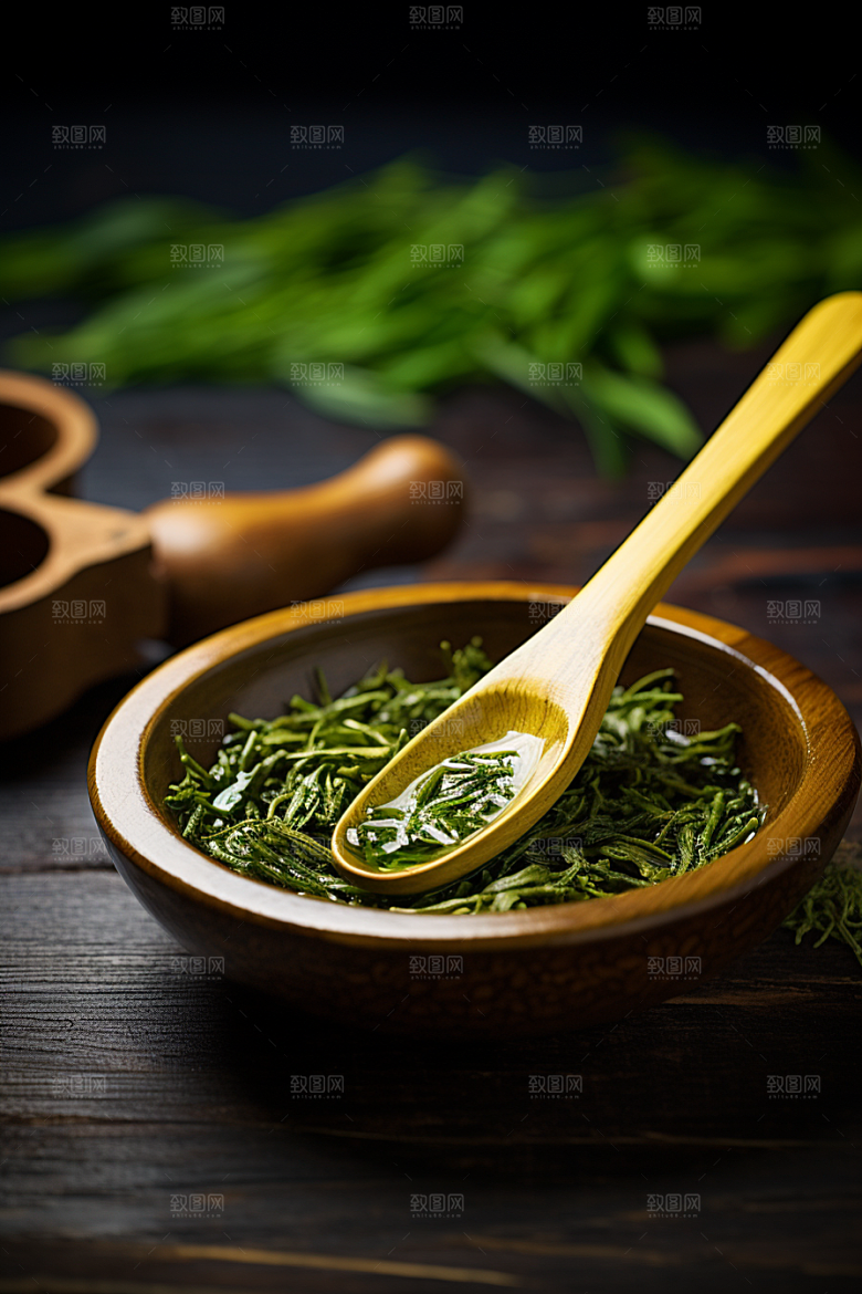 茶叶春天自然摄影图