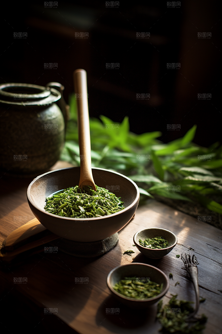 茶叶高清清新摄影图